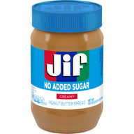 Jif No Added Sugar Creamy Peanut Butter