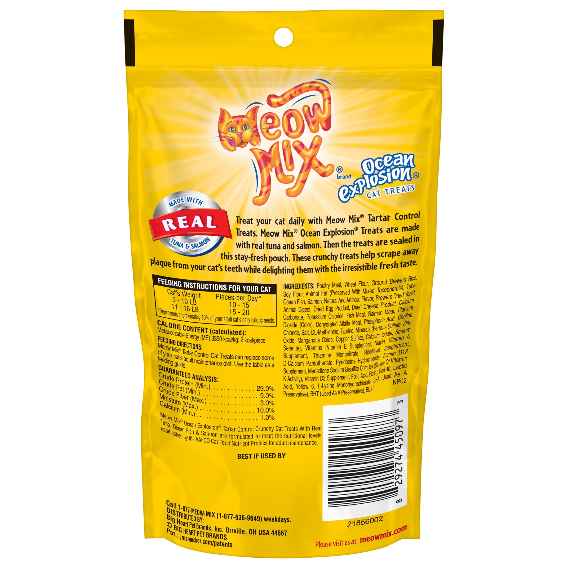 Meow mix nutrition facts sale