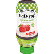 Smucker's Natural Strawberry Squeezable Fruit Spread, 19 oz