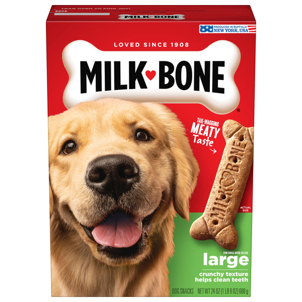 Milk Bone Original Dog Biscuits Large Crunchy Dog Treats 24 oz The J.M. Smucker Co. Shop