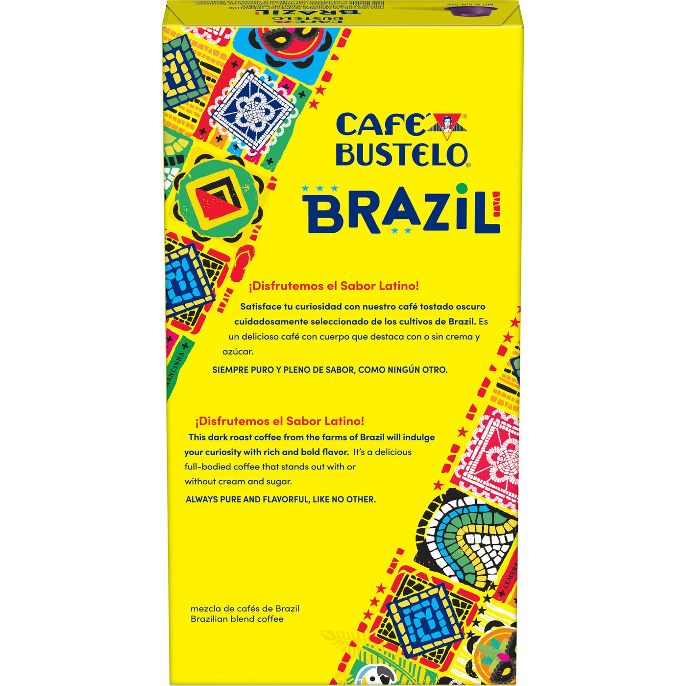 Cafe Bustelo Origins Brazil Espresso Capsules, 10 Count