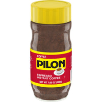 Cafe Pilon Espresso, Instant Coffee Jar, 7.05 oz, Front