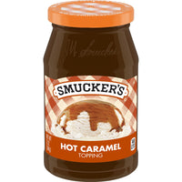 Smucker's Hot Caramel Topping, 12 oz, Front