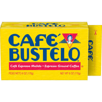 Cafe Bustelo Espresso, Ground Coffee Brick, 6 oz, Front