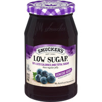 Smucker's Low Sugar Reduced Sugar Concord Grape Jelly, 15.5 oz, Front