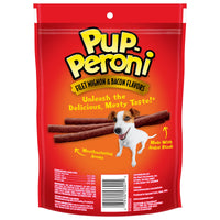 Pup-Peroni Filet Mignon & Bacon Flavor Dog Treats, 5.6 oz, Back